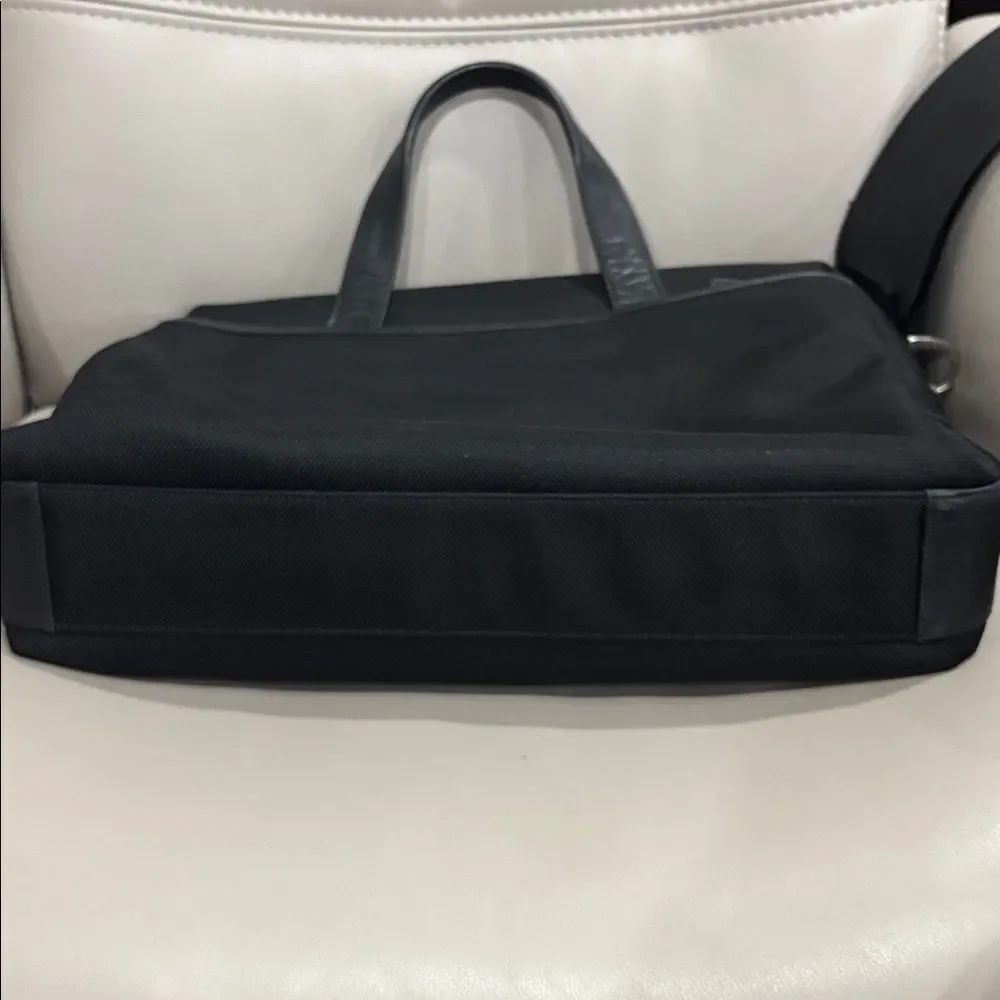 Jack Georges Nylon and Leather trim computer bag